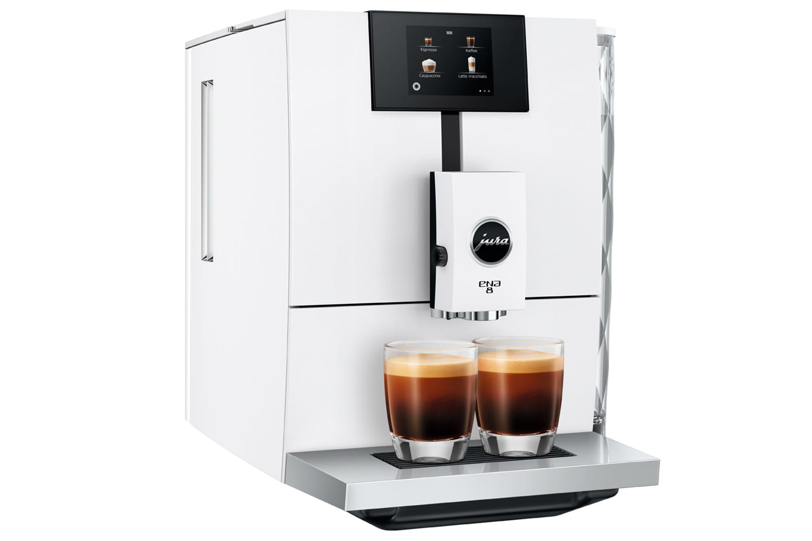 Logo von jura ena 8 full nordic white